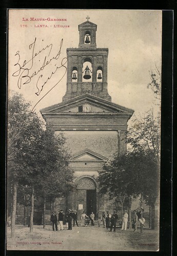 Old postcard lanta - old, lanta,