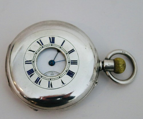 Sterling silver half - , hunter