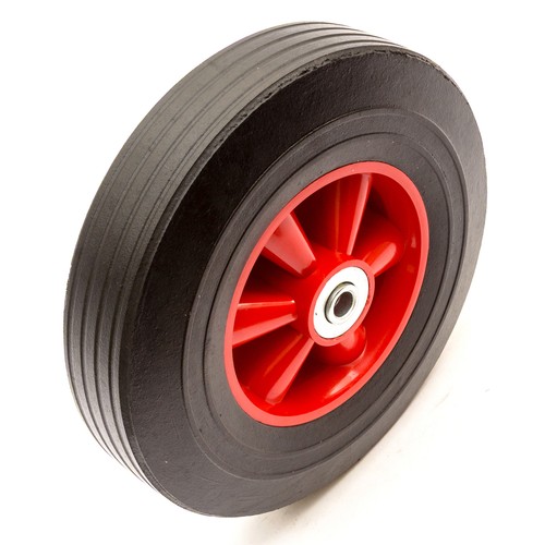 Solid rubber jockey - jockey, wheel