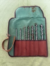 Vintage Brace Bit Set And Case