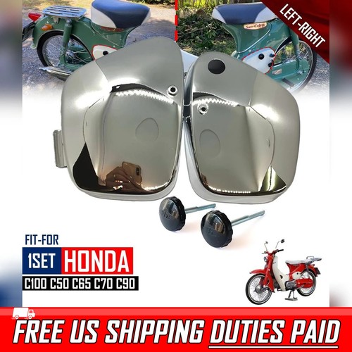 Side cover chrome - chrome, latch
