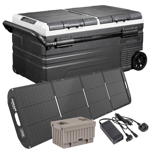 95l portable fridge freezer - fridge,