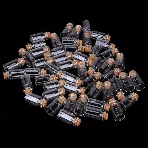 50pcs small glass - glass, bottles