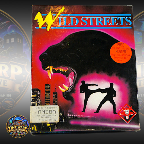 Wild streets commodore - streets, amiga