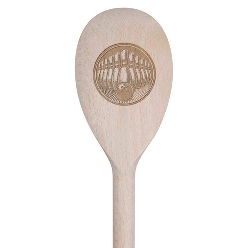 Ten pin bowling wooden - 'ten, spoon