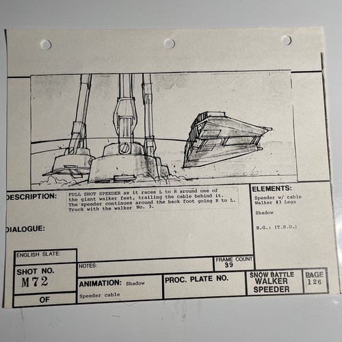 Star wars storyboards empire - star,