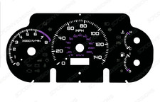 Honda Civic EP2 Plain Dial Cards 8 Colours Gauges