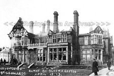 Vbn-96 Burnt Down By Suffragettes, Levetleigh, East Sussex. Photo