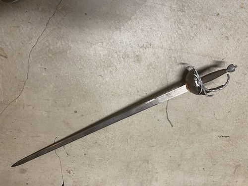 Swept hilt rapier sword - rapier,