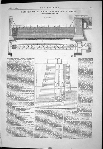 Old 1869 caisson weir - 1869,