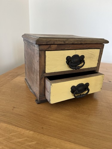 Vintage witches wooden box - box, two