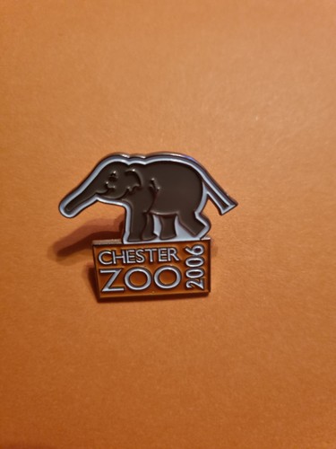 Chester zoo pin badge - pin, elephant