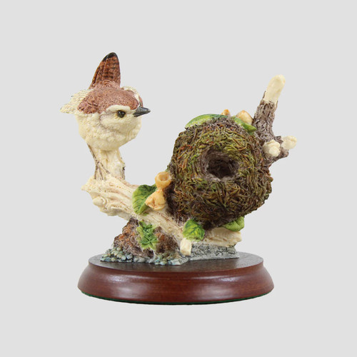 Mini wren nest - wren, on