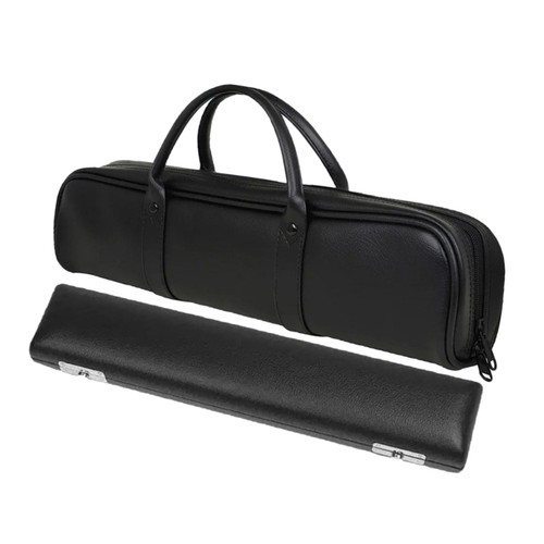 Zippered flute carry handbag - zippered,