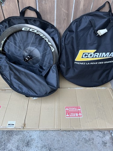New corima carbon wheelset - new,