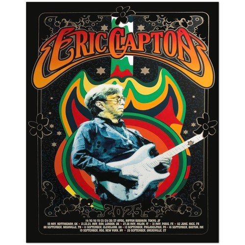 Eric clapton 2025 world tour - clapton,