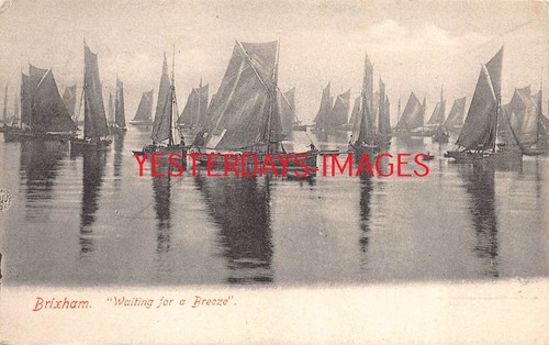 Brixham waiting for breeze - for, a