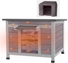 Heated Cat House for Outdoor