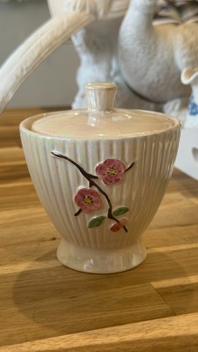Maling lustre ware lidded - maling,