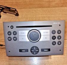 Vauxhall Astra H MK5 Dark Grey Stereo Radio Head Unit & Climate Trim Interior