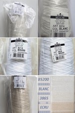 B5200, 3865, ECRU & BLANC DMC
