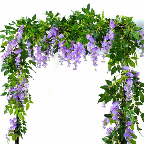 2x7ft artificial wisteria vine - artificial,