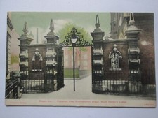 Night Porters Lodge Staple Inn London Vintage Postcard K39