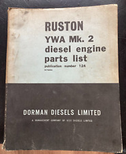 Ruston YWA Mk.2 Diesel engine