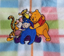 New Checked Baby Blanket, Pooh