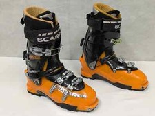 SCARPA Maestrale Ski Touring Boots Mondo 28.0 UK 9 Black Orange Snowboarding