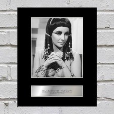 Elizabeth Taylor Signed