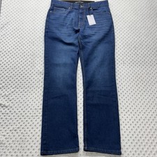 Rockport Jeans Mens Size 34x32 Motion Denim Blue Austin Wash