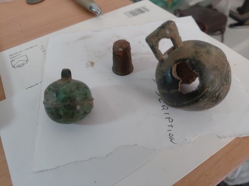 Metal detecting finds job - metal,