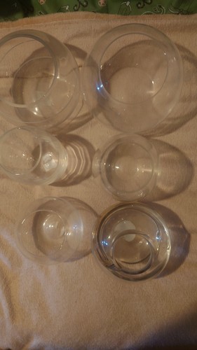 Vase goldfish bowl style - vase,
