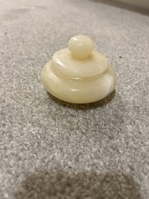 Vintage Onyx Round With Lid