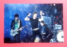 THE ROLLING STONES - ORIGINAL 12" x 8" COLOUR GLOSSY PHOTO - MICK JAGGER