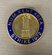 vtg enamel brass pin badge