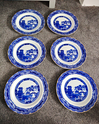 Ringtons willow pattern dinner - willow,