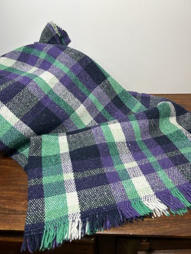 Vintage tartan blanket - vintage,