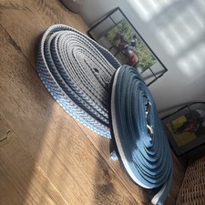 Pair of padded lunge lines 8m 