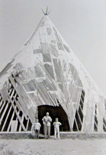 Vintage giant wigwam - vintage,