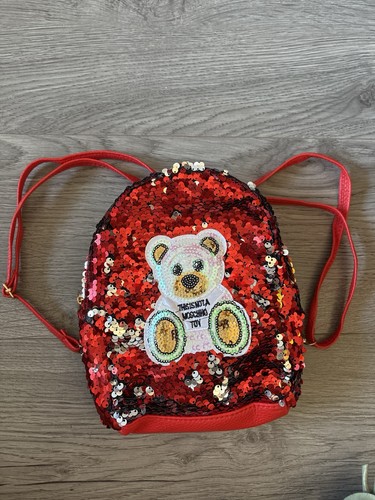 Red sequin mini - red,