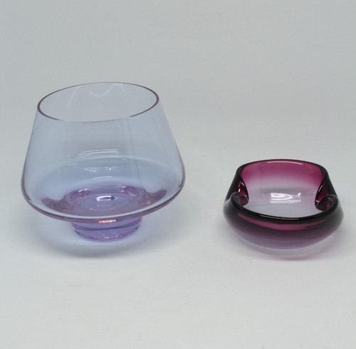 Vintage murano style cased - style,