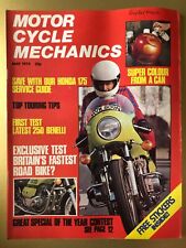 Motor Cycle Mechanics Motorcycle Magazine May 1975 Cover Rickman Kawasaki 580D