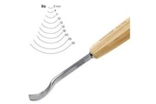 Pfeil Spoon Bent Gouge No 8a
