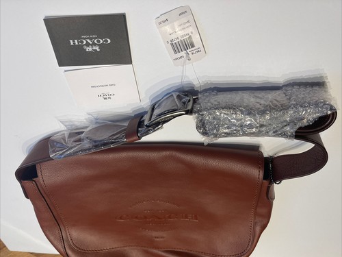 Coach hdsn mssgr ntrl leather - coach,