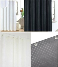 DIAMANTE SHOWER CURTAIN WITH