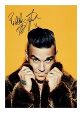 Robbie williams autograph - williams,