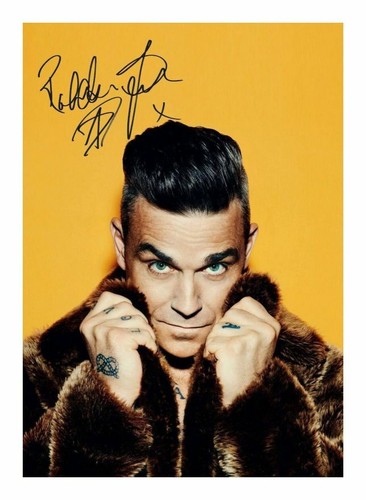 Robbie williams autograph - williams,