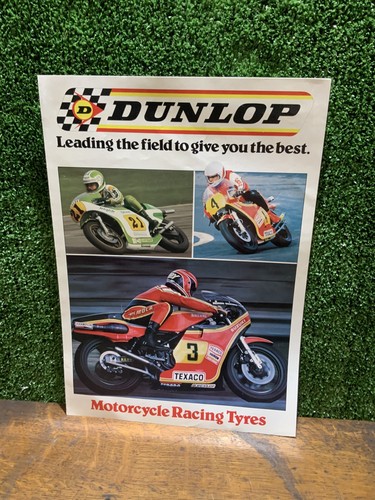 Rare dunlop motorcycle race - dunlop,
